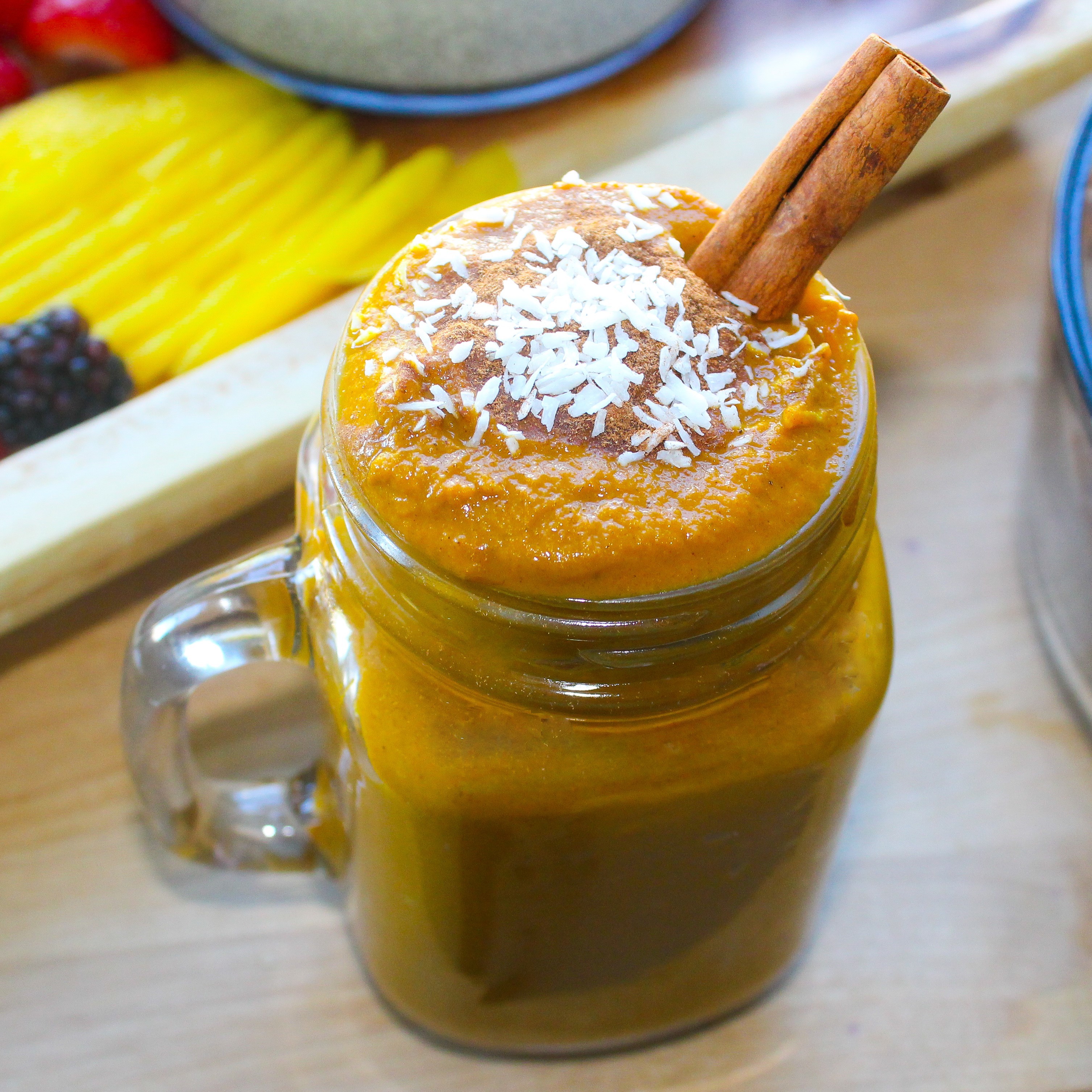 Pumpkin Spice Smoothie (Vegan)