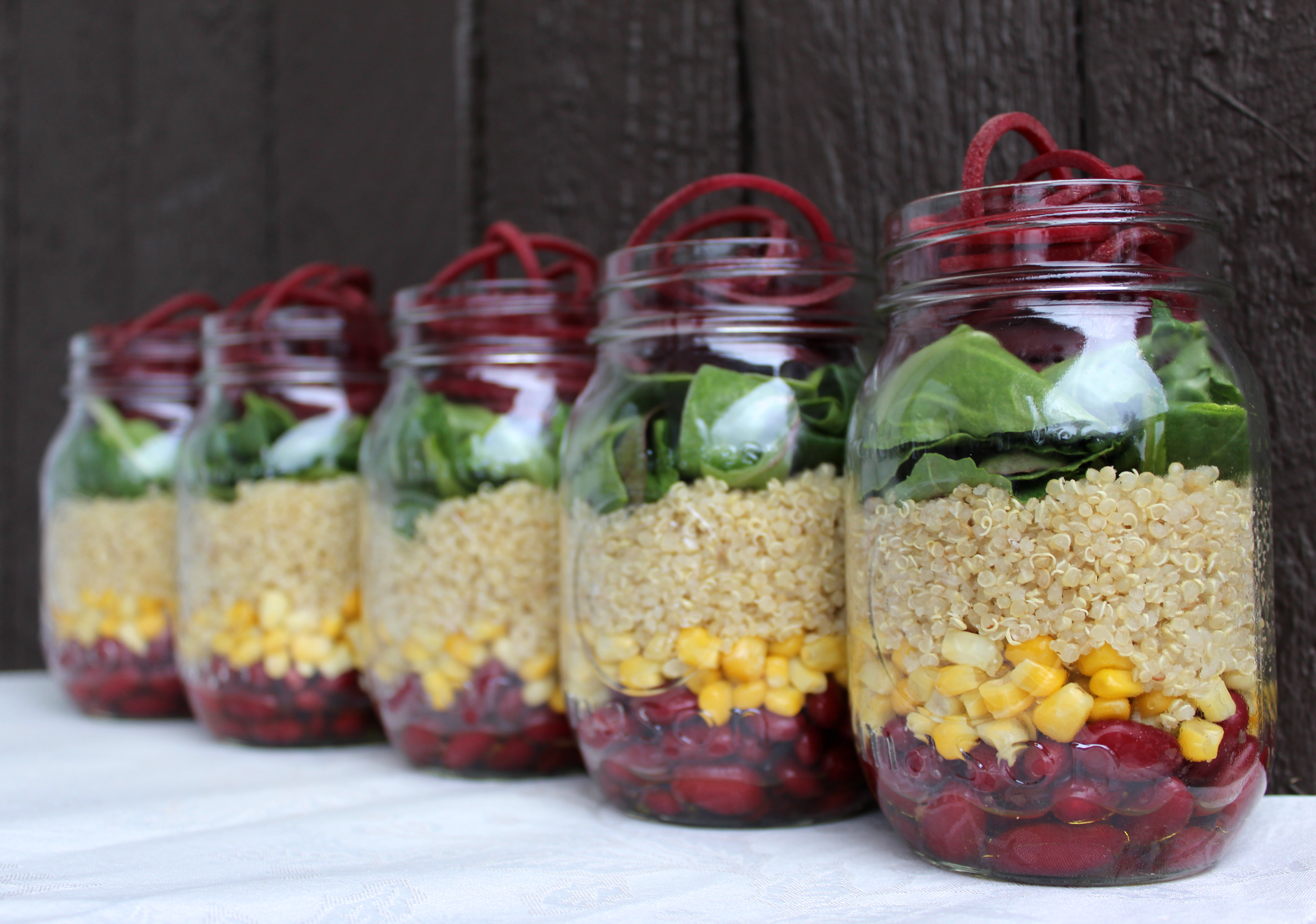 Mason Jar Salads