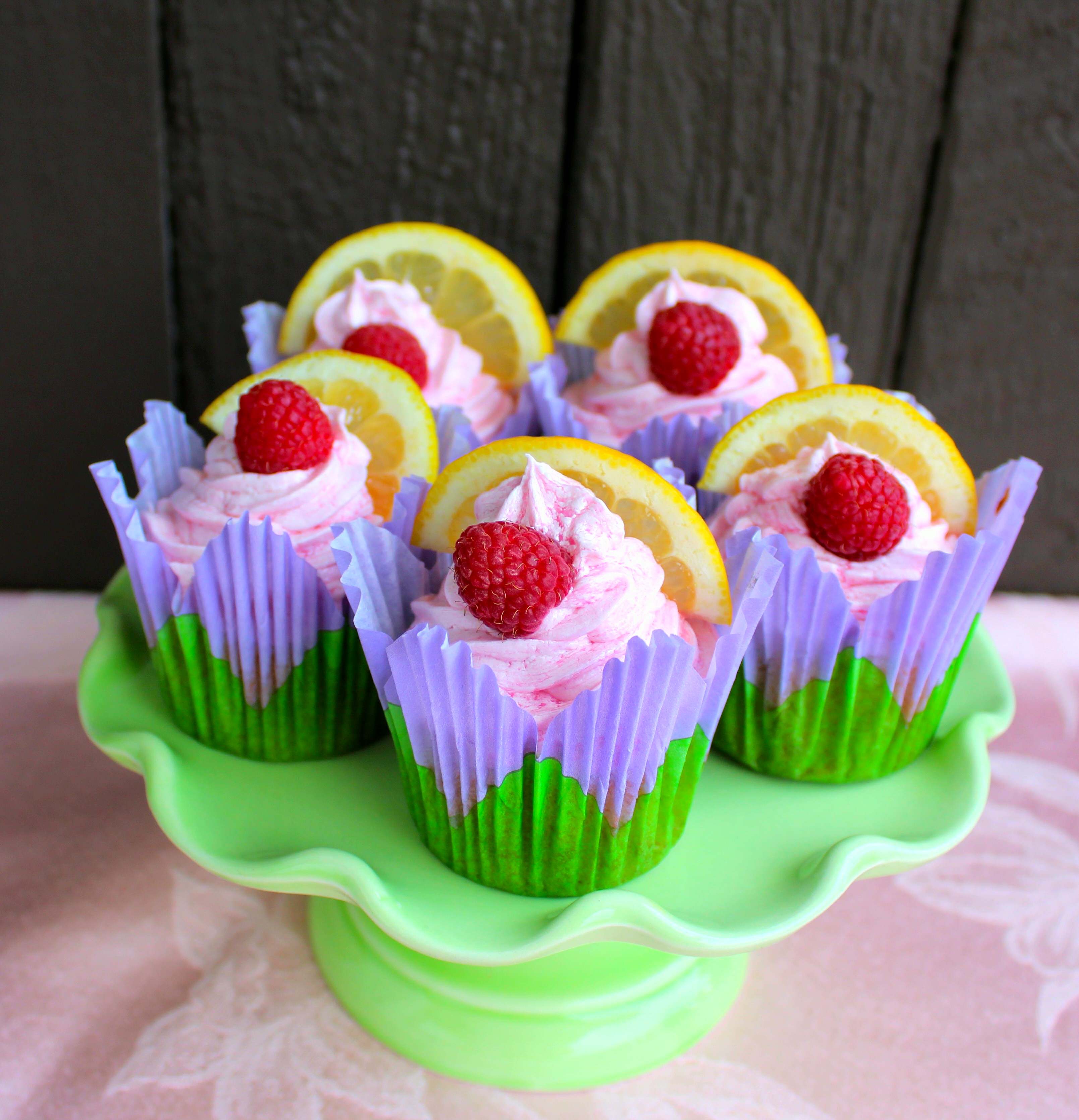 Pink Lemonade Cupcakes (Dairy-free)