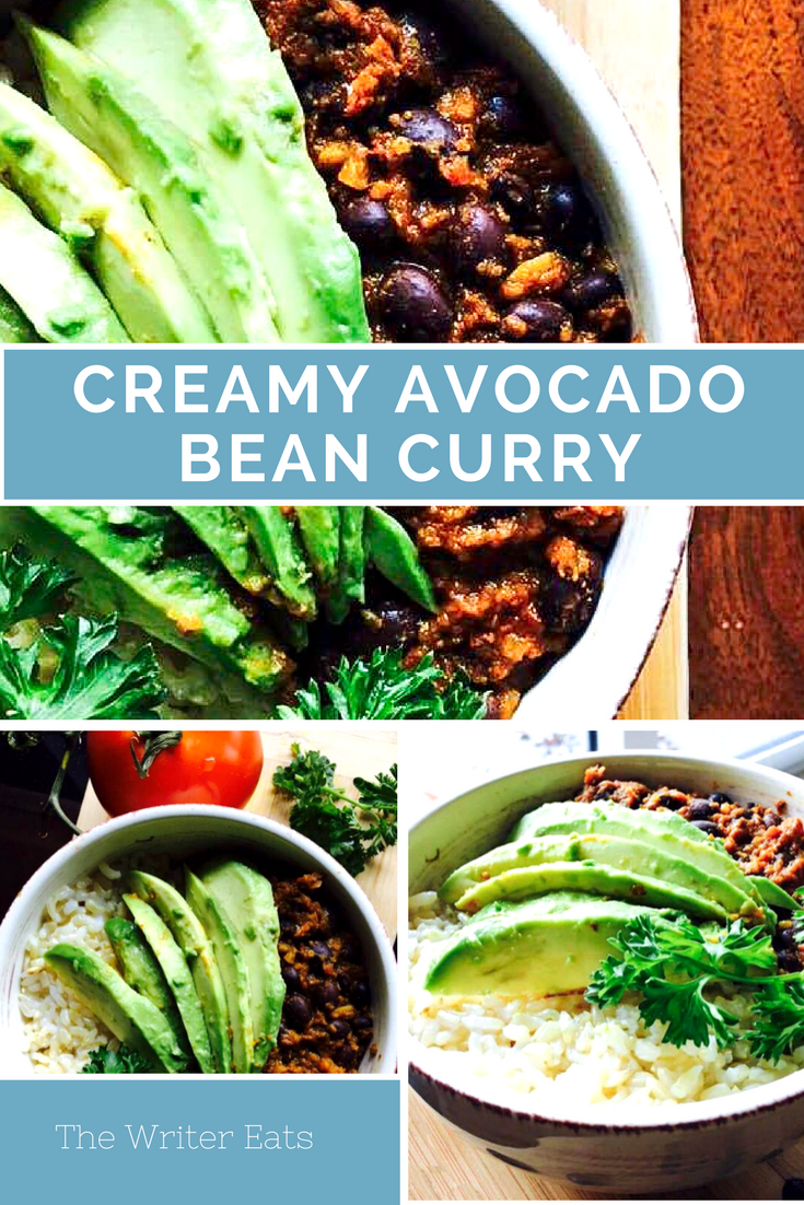 Creamy Avocado Bean Curry