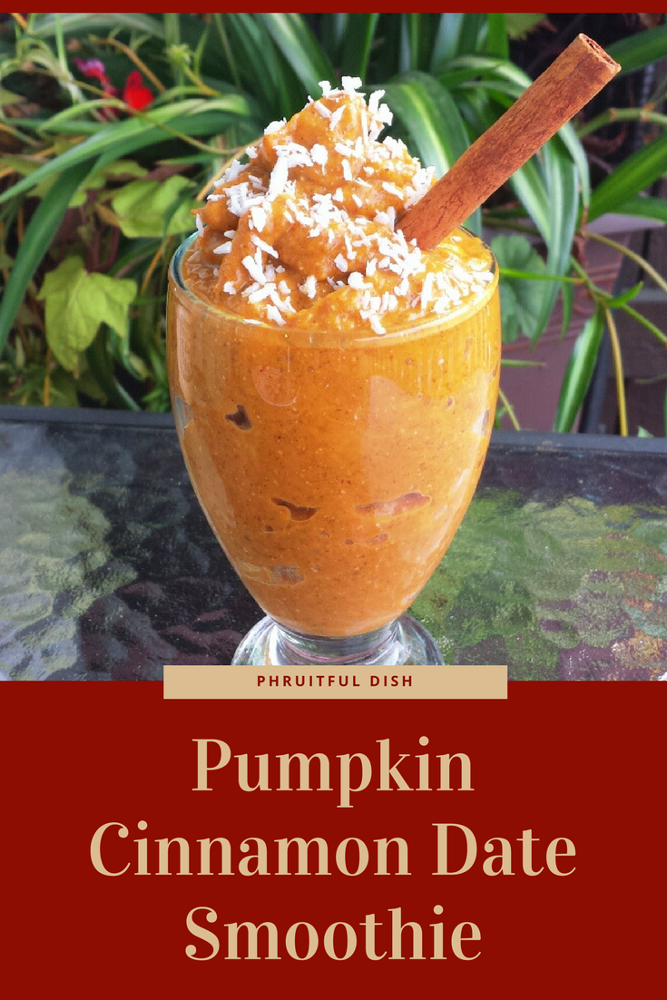 PUMPKIN CINNAMON DATE SMOOTHIE