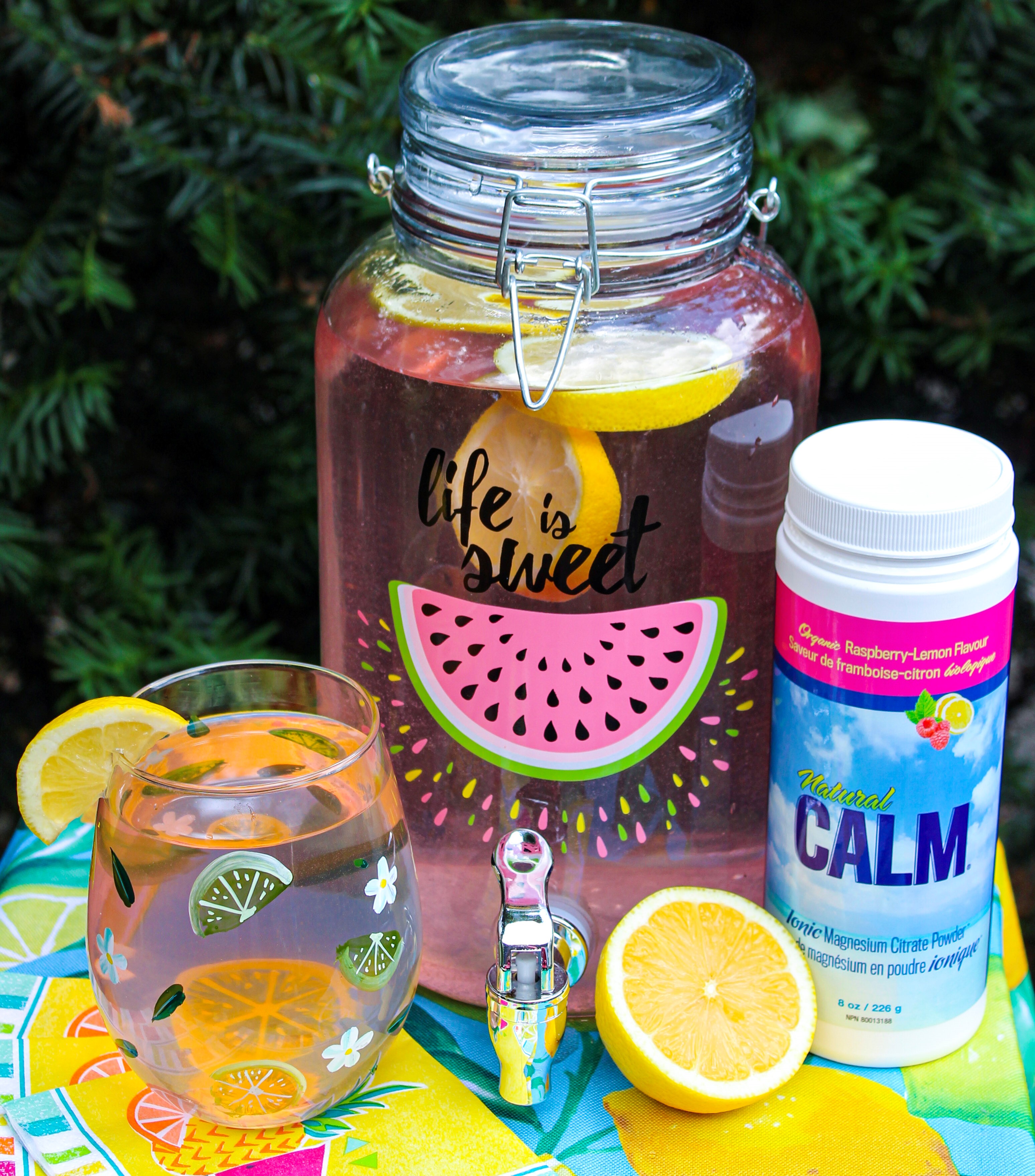 Manage Stress with Natural Calm Magnesium Iced Tea