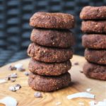 Vegan Gluten-Free Chocolate Coconut Protein Cookies